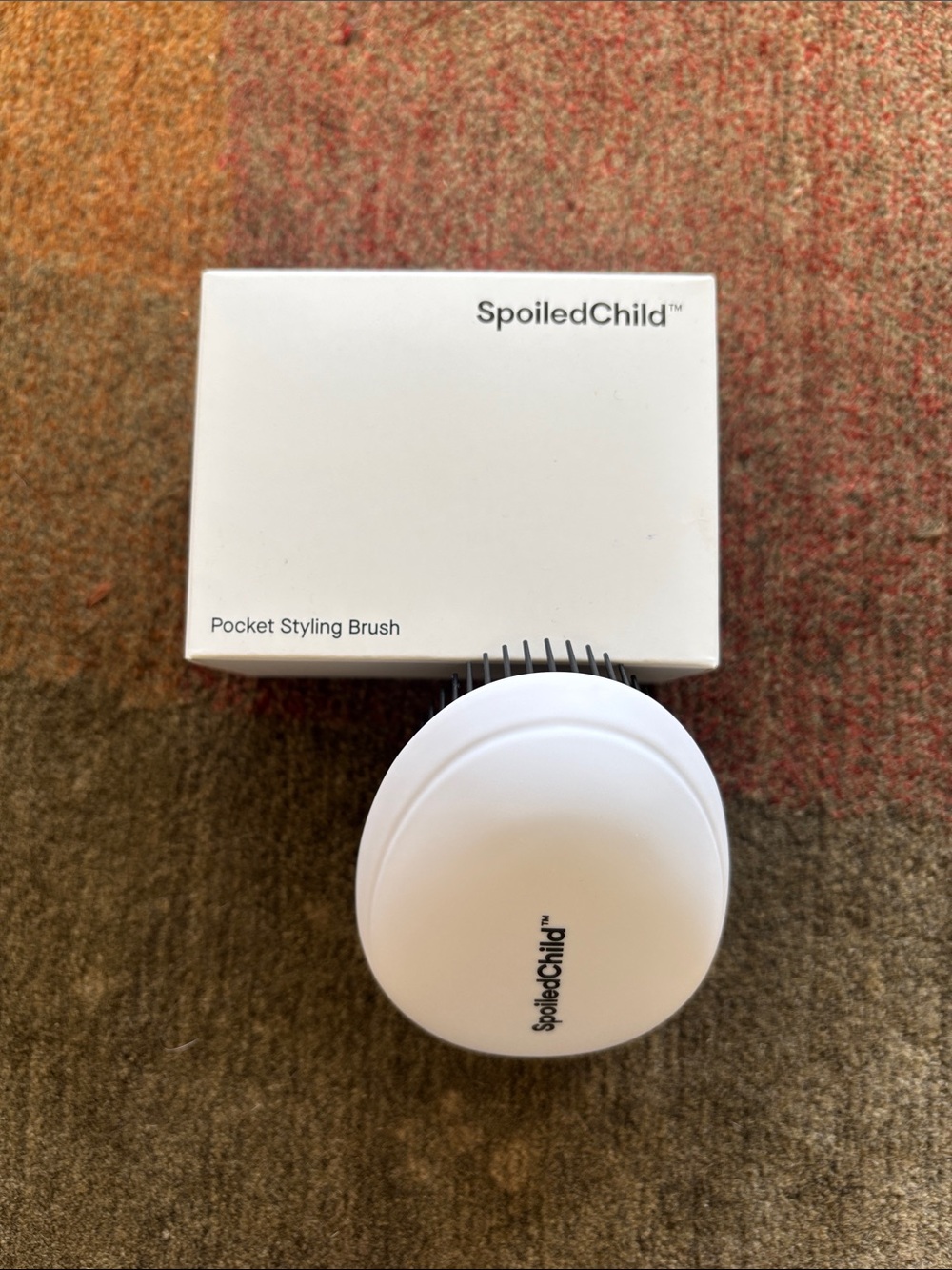 NIB - SpoiledChild Pocket Styling Brush - Travel Hairbrush